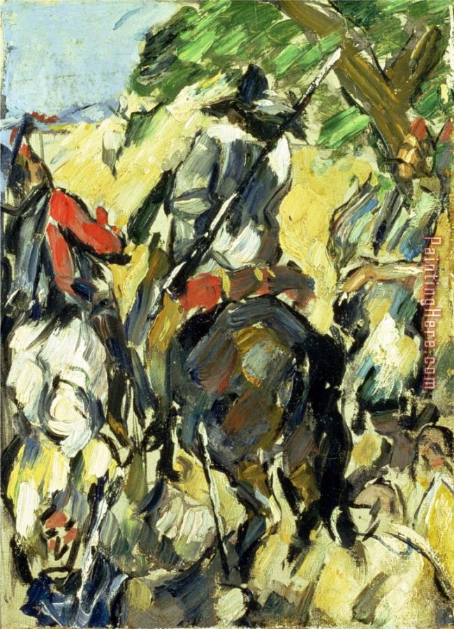 Paul Cezanne Don Quixote View From The Back C 1875